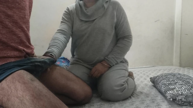 Yenge ve kocası ön ayakla.