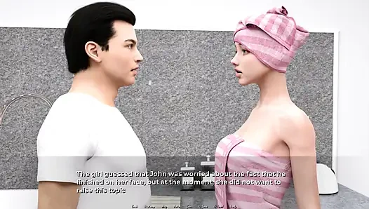 Aşağı iniyorum. Evli kadın kocasının yarağını emiyor, beklenmedik yüze boşalma ep.8