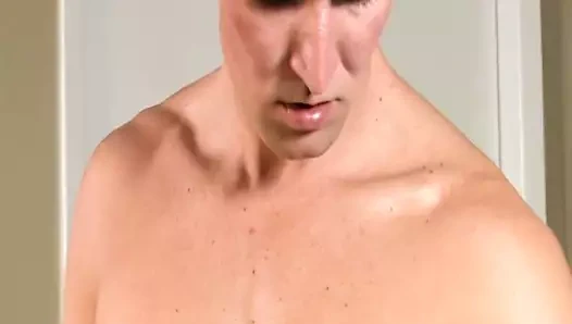 kızgın gay horoz felç cums üzerinde komut