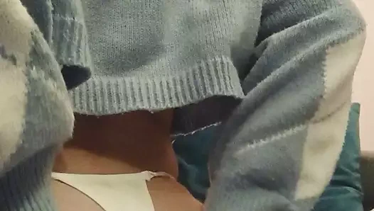 Güzel genç kız mastürbasyon yapıyor #40