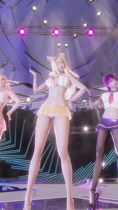 Mmd gizli numara - who dis ahri akali seraphine kaisa evelynn seksi kpop dans league of legends hentai sansürsüz 4k 60 fps | Klip 1