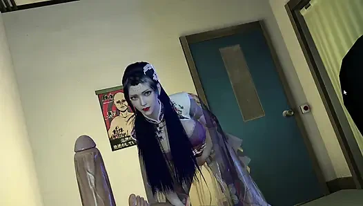 3 boyutlu büyük memeli seksi elbiseli sürtük çok sert sikiliyor