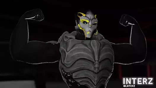 Male Turian Growth Animation