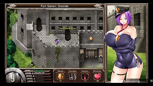 Sessiz hadi oynayalım – karryn'in hapishanesi ep1 dev göğüsler. muhafız