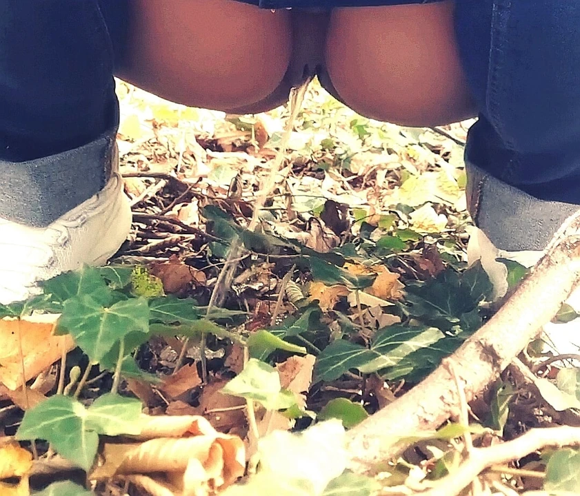 Писсинг на улице...