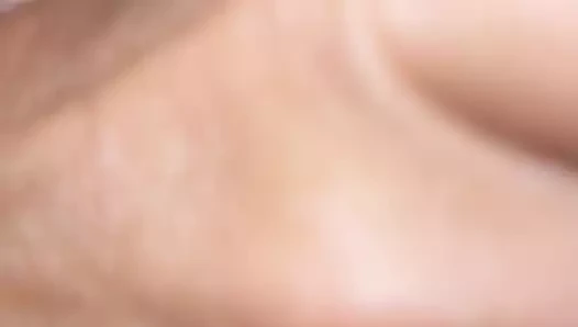 Masaj çubuğu ile mastürbasyon