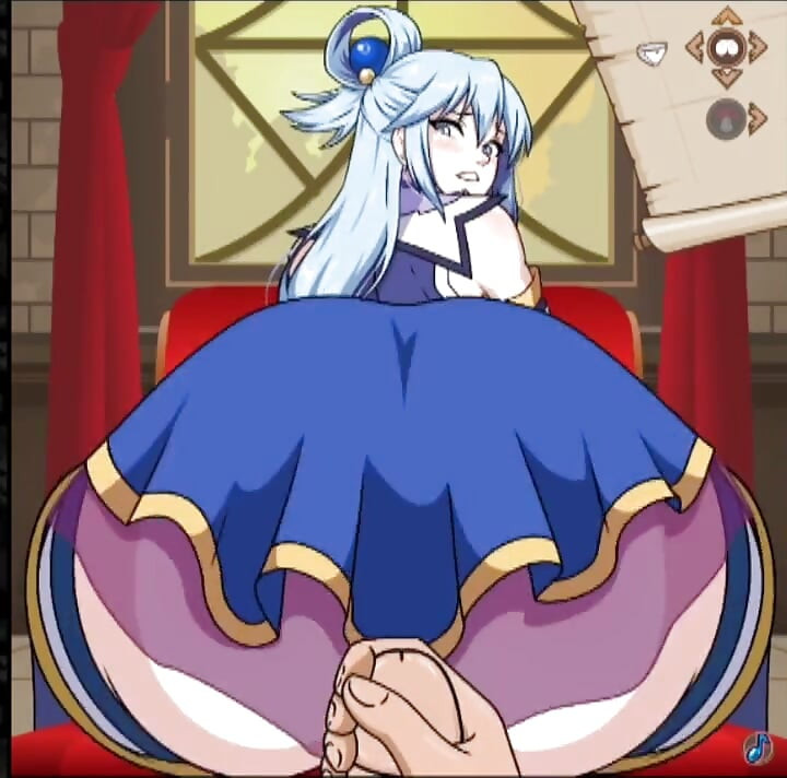 KonoSuba Shiri Megami Sama Flash oyun oynanışı