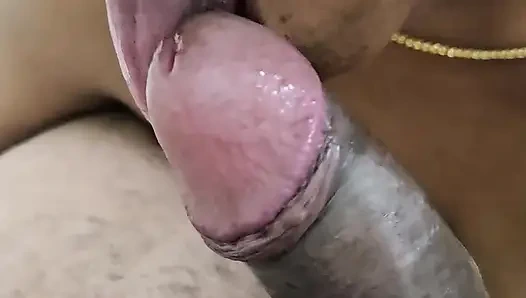 Desi indischer versauter, schlampiger blowjob