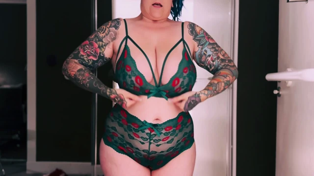 Curvy British MILF Tries On Sexy SHEIN Lingerie Tattooed & Busty PART TWO