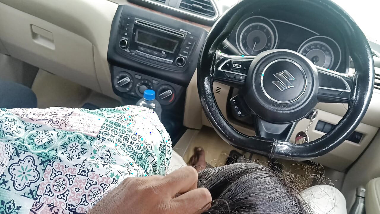 office manager enjoying hot Romance with married colleague inside car part 3
