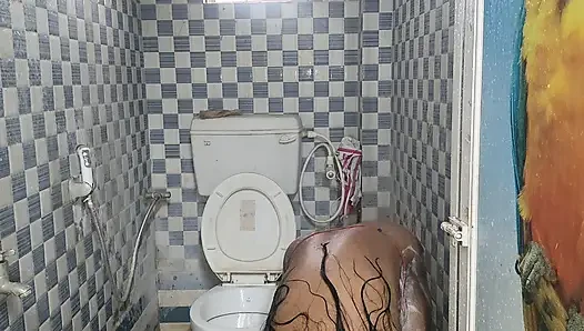 Hot desi bhabi bathroom