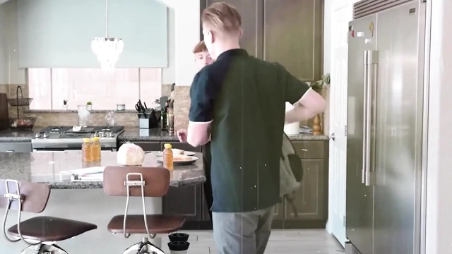 Horny Young Boy Surprises His Older Stepbrother With His Dick In A Gift Box