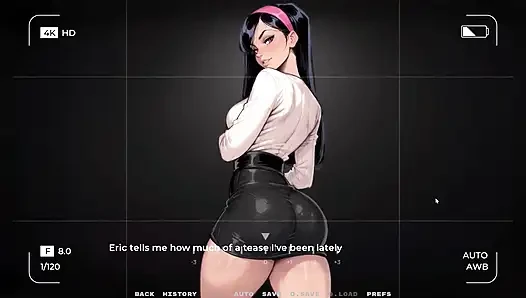 Yeni Kız Arkadaşım [ Tabu Hentai Oyunu ] Bölüm 35 Kız Arkadaşım Lateks İç Çamaşırını Yaşlı Erkeklere Göstermeyi Çok Seviyor!