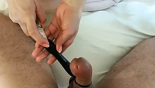 Çifte penetrasyon seks oyuncağı amatör anal ev yapımı