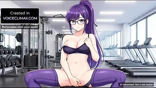 Sexy Gym Woman humillates you and laughs at Failed Workouts at gym and gives you femdom orders and jerk off instructions JOI