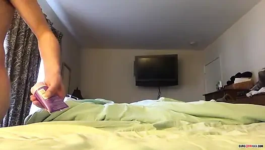 Braxton ile yatak odasında