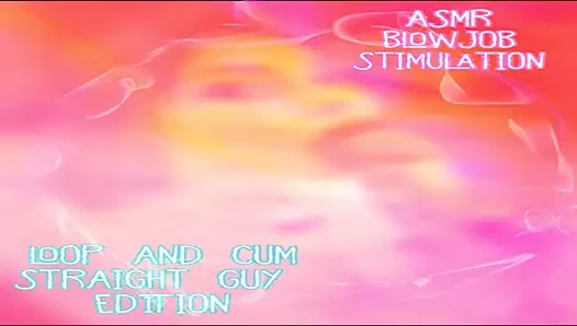 Sadece ses - heteroseksüel erkekler için asmr oral seks stimülasyonu döngü ve boşalma baskısı