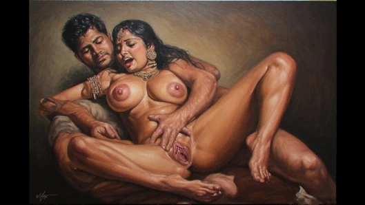 Hintli karı koca sert anal seks sakso göt deliğine boşalıyor