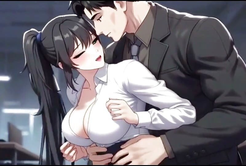 Big tits secretary gets bent over the desk by her boss for fucking private meeting