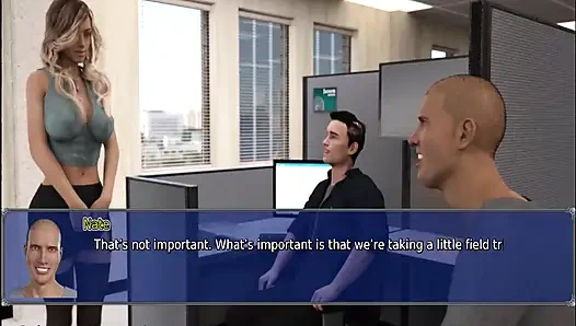 Ofis karısı #21 - Stacy Marcus'a elle muamele çekti ve dölünü emdi