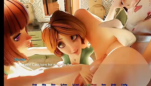 En iyi orta yaşlı seksi kadın üçlü grup seks