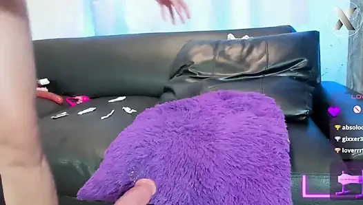 Ejaculação dildo'm: Sahte kremle doldurmak