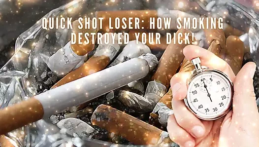 Hızlı çekim ezik - sigara içme sikini nasıl parçalıyor!