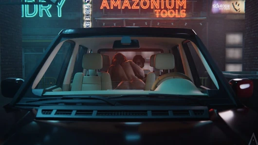 Pantsushi ve Amazonium - yoğun seks, lezzetli lezzetli büyük göt büyük tatlı yarağa biniyor, göt genişletme, döl damlaması