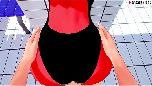 Meru succubus bikini bakış açısı seks