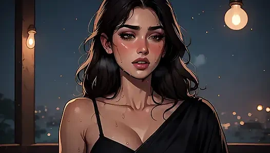 Garam padosan aunty ke saath mazee kiye