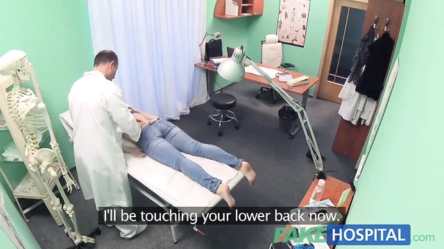 Fakehospital minyon bebek alır çift cumshot içinde hastane