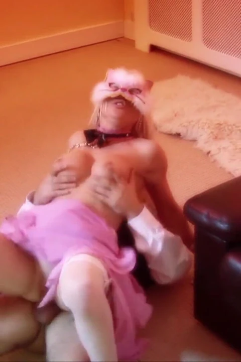 Kedi sert seksi yalıyor