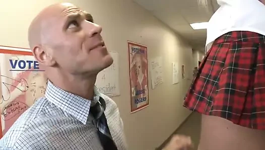 Dik öğretmen becerdin okul kaban