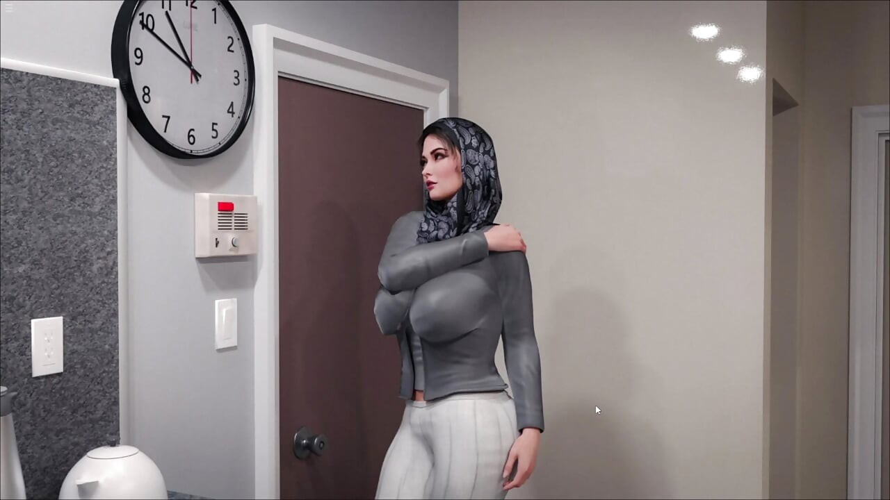 Yasmin büyük siyah dildoyla amını sikiyor