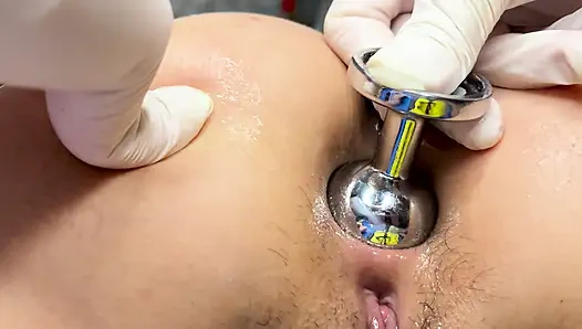 Karımın götünü 4 cm'ye genişletiyorum