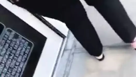 Güzel orta yaşlı seksi kadın götü