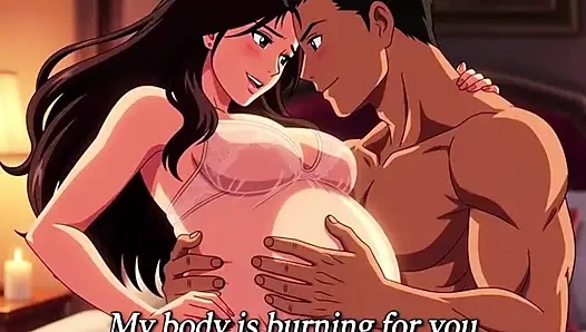 Sensual Pregnant Oil Massage Turns Passionate Husband Worships His Glowing Pregnant wife