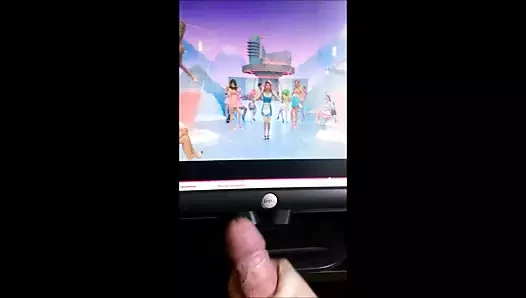 Müzik videoları için mastürbasyon (cum yok)