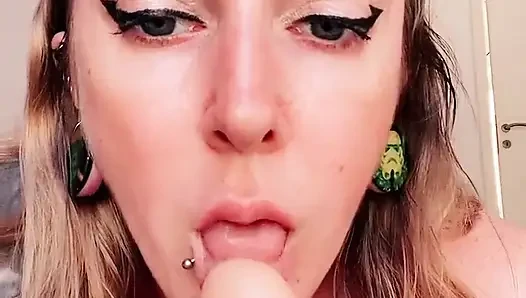 Amcık oyunu ve gırtlağına kadar alma