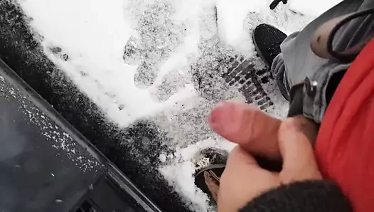 Karda güzel boşalma