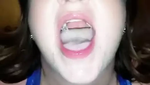 Sammie Louisburg swallowing cum