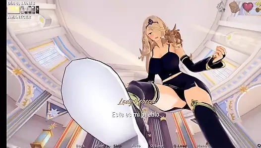 Kahramanın harem lonca şapkası 3 - seksi sarışın bayan Rebeca ve köyü