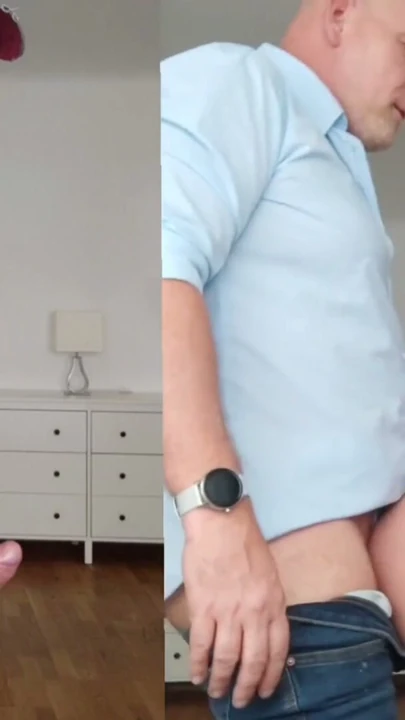 Şişman yaraklı seksi baba arkadaşıyla sikişiyor. Eşcinsel anal dölleme.dexterxxl | Klip 1