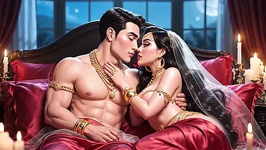 Moonlight Mein Desi Girl Ki Passionate Chudai - Heavy Jewellery Wali Randi