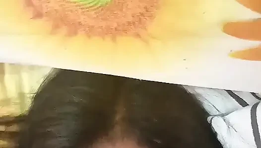 Asian Thai Milf blowjob and cum swallow