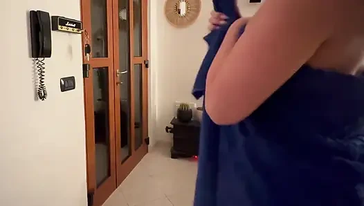 Pizzacı adamla çıplak eşek şakası