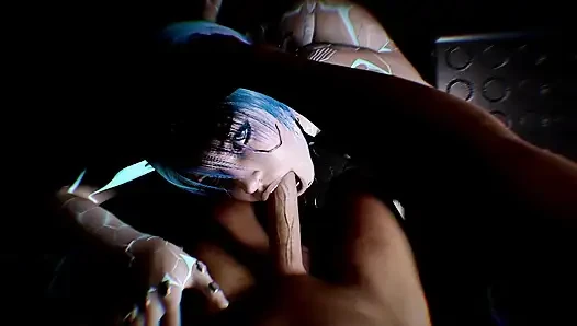 Horney Sex Robot In The Bus Fucked In POV
