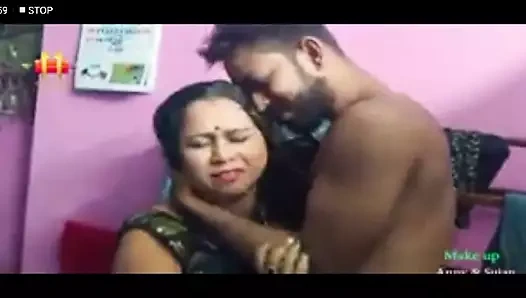 Üvey anne ve üvey oğul – sert seks