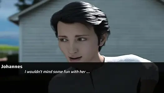 Orta yaşlı seksi kadın deresi #16 - Johannes Diana'yla sikişiyor