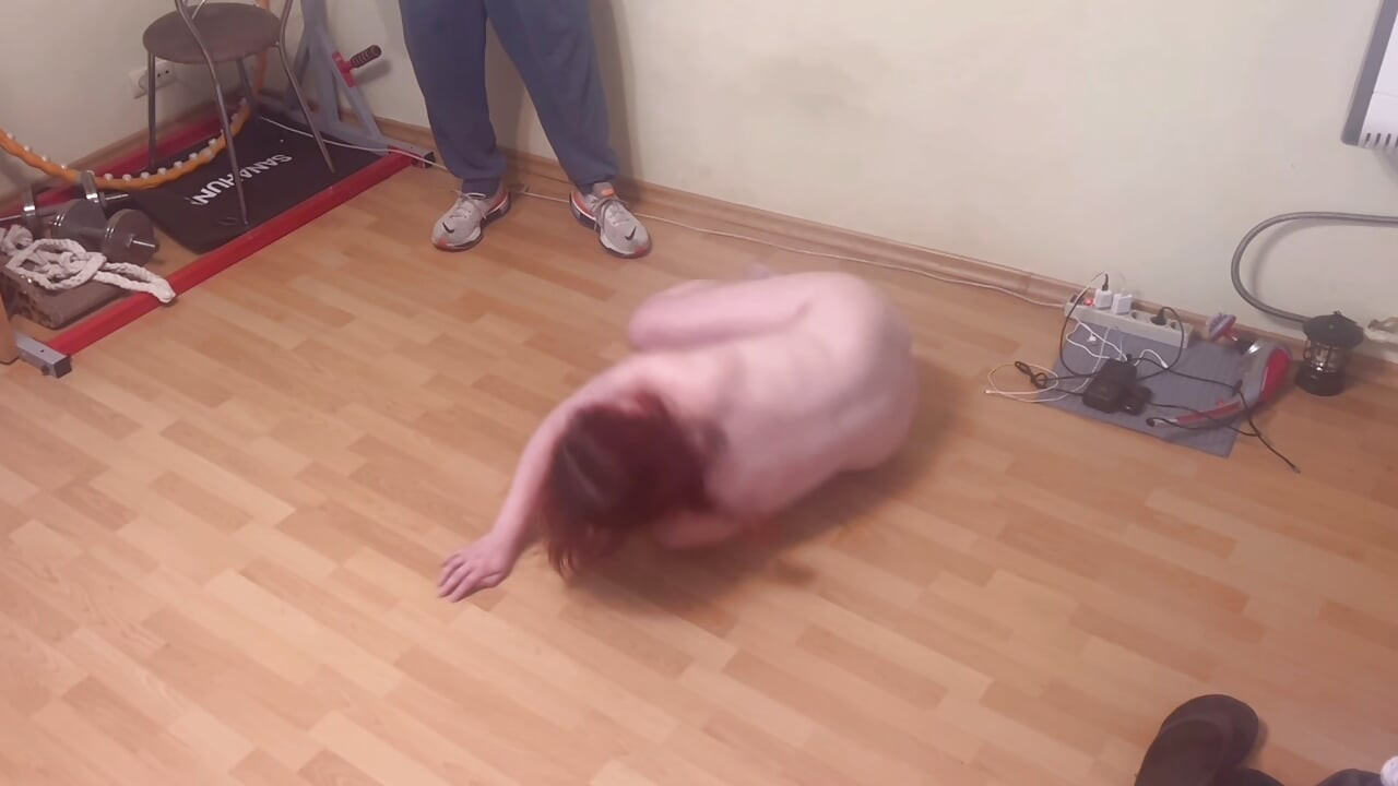 Slave Dog Training - Commands, Barking and Licking Shoes